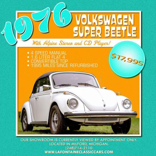 1976 SUPER BEETLE